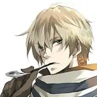 求几张很冷很酷的动漫男生头像,最好是头发遮住半只眼的那种
