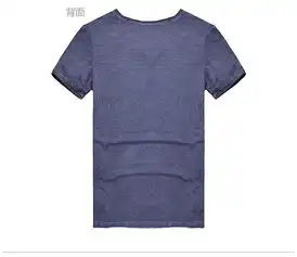 2013新款夏装男装欧美版短袖t恤修身v领t恤打底衫男士上衣潮流6888
