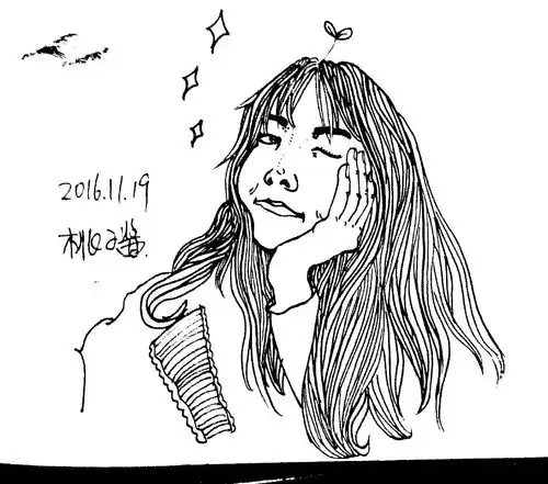 线描头像表情包
