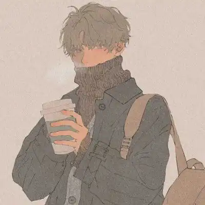 2023温暖个性男生动漫头像
