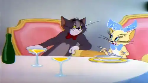 猫和老鼠汤姆调戏小姐姐,杰瑞搞破坏,不料小姐姐还对他这样
