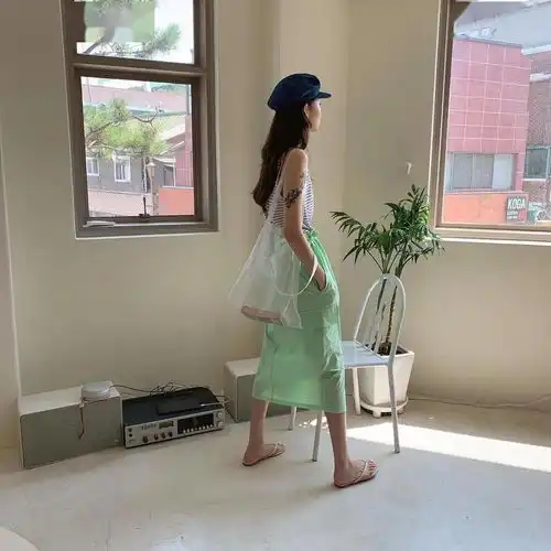 第一眼降温10度,这个薄荷绿色真的太清爽了
