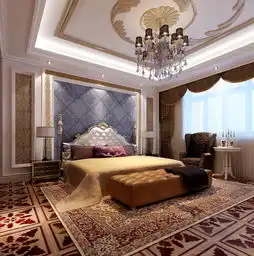 新古典风格复式350平米32万西山壹号院装修案例北京房天下家居装修网
