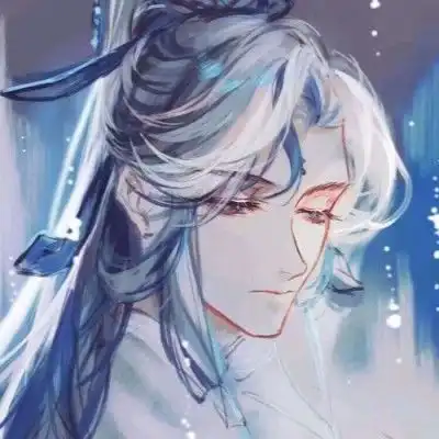 一组高冷动漫古风男生头像
