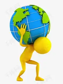 3d小人剪影卡通3d地球素材图片免费下载高清装饰图案png千库网图片编号42524
