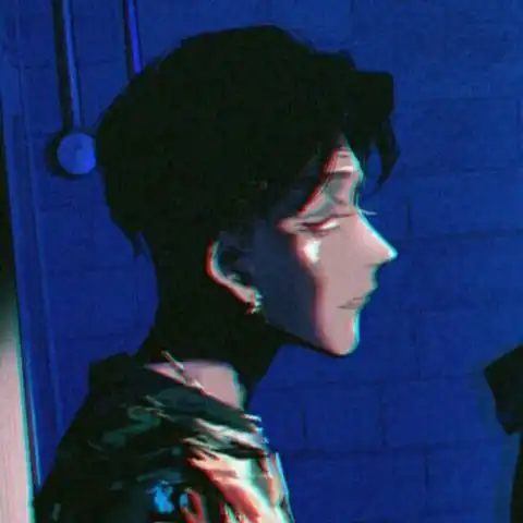 优质男生头像我很快乐,天黑没灯下雨没伞,余生也没有你
