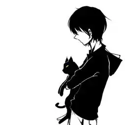 有没有类似的卡通男生黑白半身照,求几张,谢谢
