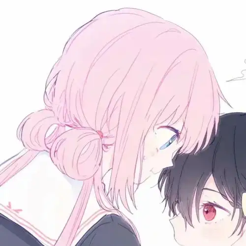 动漫情头丨月亮失约了
