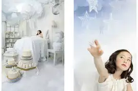 超凡摄影少女纯色之美
