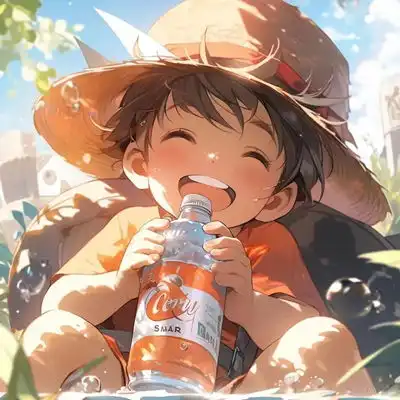 2023最新开心治愈系饮料男孩动漫卡通动漫头像我要个性网
