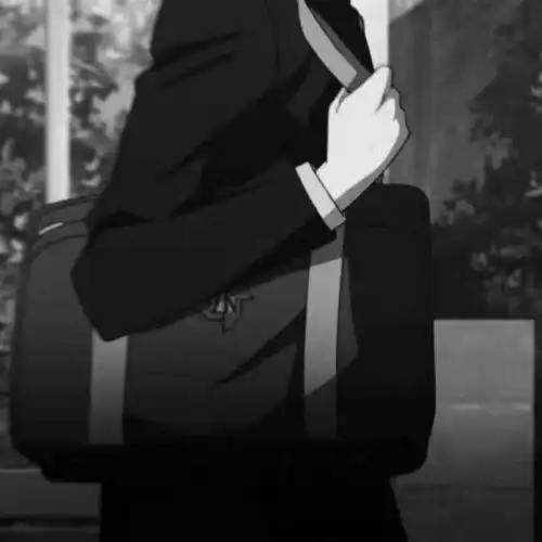 有没有这种类型好看的黑白动漫风女头
