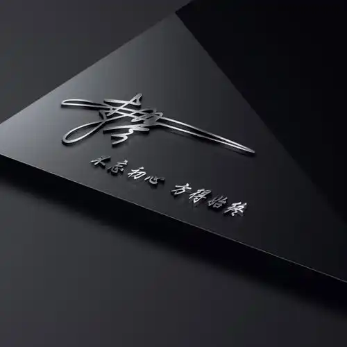 你多久没换过微信头像了,3d高端立体签名头像,留下你的名字
