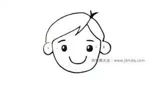 简笔画教程画超人爸爸
