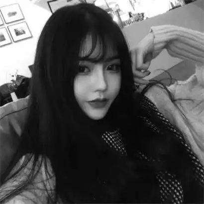 御姐专用黑白头像,没经历过爱恨情仇的社会女
