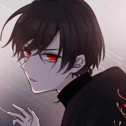 动漫男生头像我喜欢你不光是因为你的样子还因为和你在一起时我的样子
