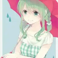 薄荷绿二次元头像女生微信头像图片大全
