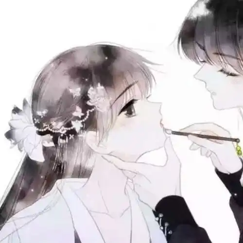 超火双人情侣头像没有结局的故事太多,你要习惯相遇与离别
