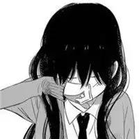 流泪微笑的动漫头像男生微信头像图片大全
