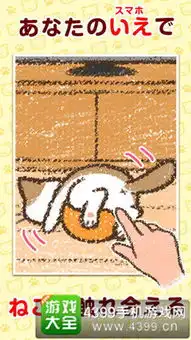 蜡笔手绘风治愈系养成游戏家养猫咪上架随时随地能逗猫
