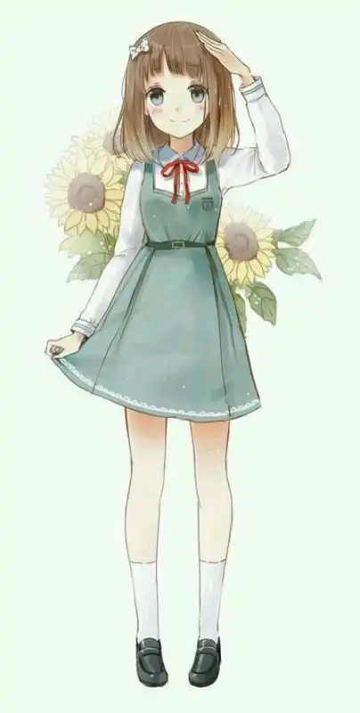 求一些现代校园女生的动漫图片,男生的也要
