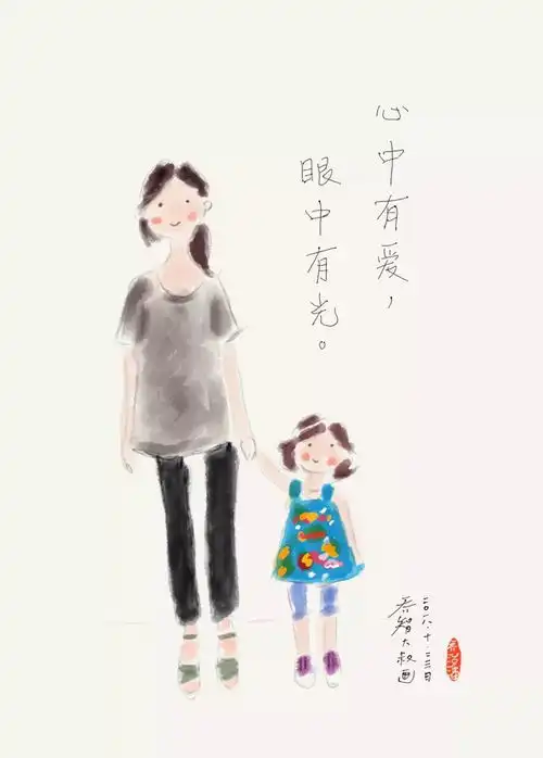 年底了,送给幼儿教师的九幅画
