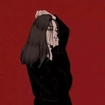 动漫女生要么一生,要么陌生
