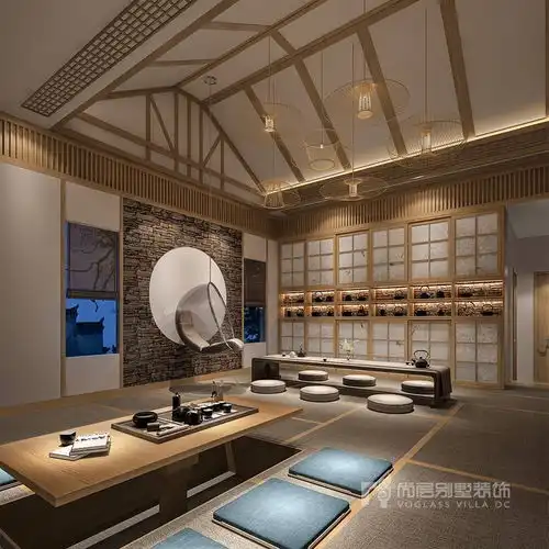 禅意日式装修风格实景案例
