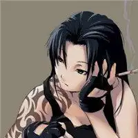 二次元女孩子抽烟头像微信头像图片大全
