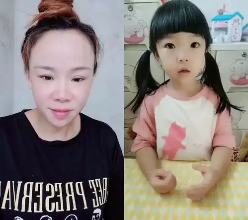 妈妈堆的雪人太棒了
