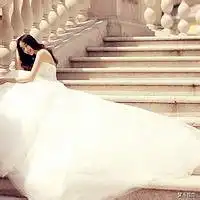 女生穿头像婚纱控意境女生qq头像2016
