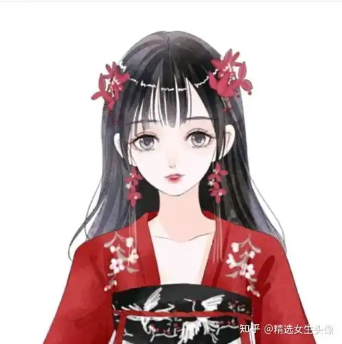 三人古风闺蜜头像
