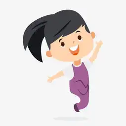 个性卡通女生人物插画素材图片素材其他格式下载动漫人物大全
