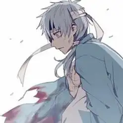 求一蓝头发的二次元美男子图片,气质害羞内向安静不苟言笑的美男子,很容易脸红,有种让人怜惜
