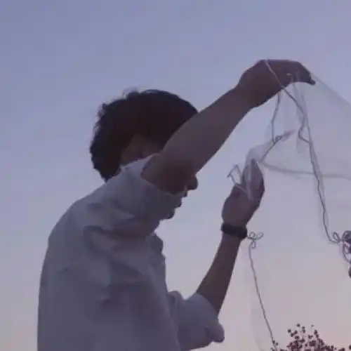 唯美微信情侣头像素材
