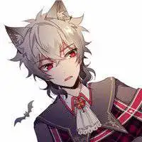 二次元银发帅哥头像帅气潇洒银发男头像
