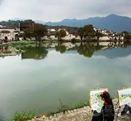 水墨宏村沉醉不知归还