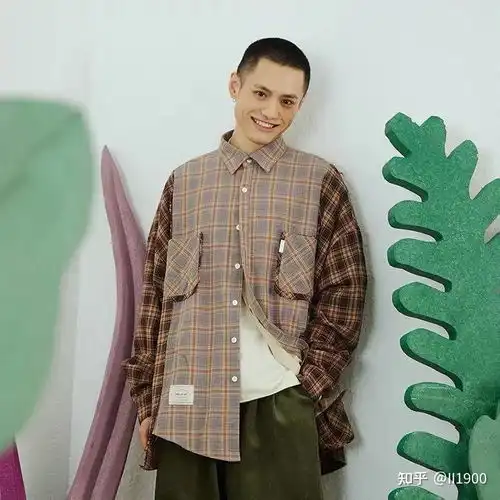有那些格纹好看的男生格子衫推荐
