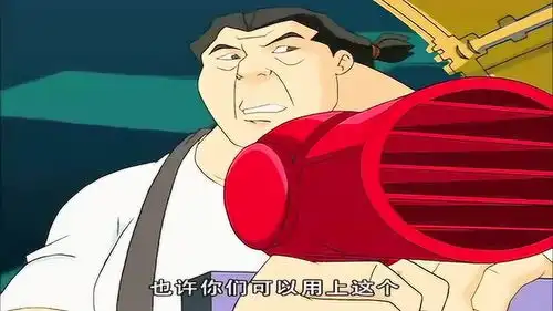 成龙历险记没想到特鲁这么爱美,随身带吹风机保持发型
