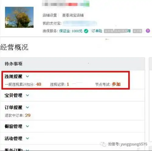如果淘宝店铺违规和被扣分怎么办
