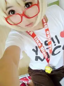 求3张穿这蓝衣白色短发女生非主流头像
