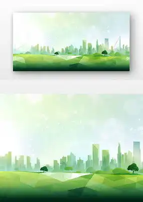 绿色环保节能城市背景图片环境保护设计图片37张设计图片
