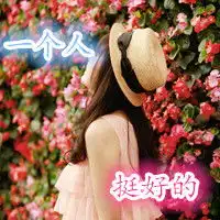 帮我制作一个头像,上面写着一个人,挺好的
