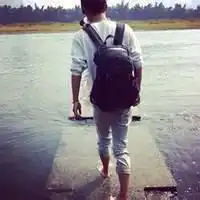 伤感背影头像男生帅气冷酷
