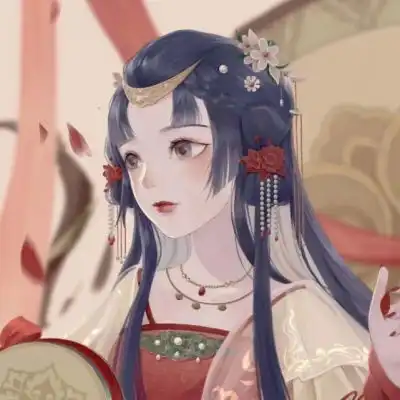 奚箩今宵梦醒,归人仅我古风动漫女头.
