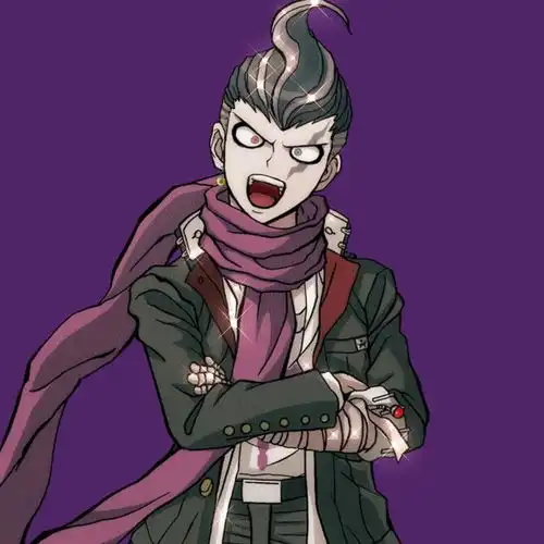 弹丸论破田中眼蛇梦,为了心爱的人,毅然赴死,动漫头像壁纸
