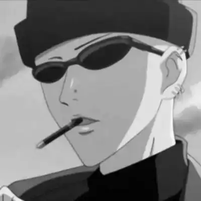 黑白动漫男头大概有了别人陪伴男生头像我要个性网
