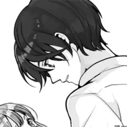 求黑化系动漫情侣头像
