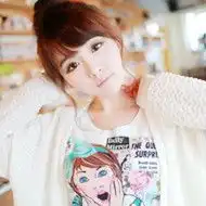 萌系感觉的女生个性头像习惯了有淡淡的亲吻6
