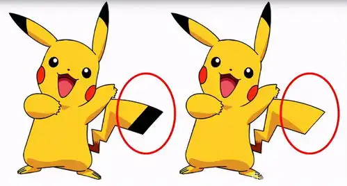 童年的动漫记忆被混淆,皮卡丘的尾巴没有黑色,米老鼠不是背带裤
