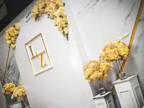 mr.l婚礼大理石ins风韩系婚礼明场
